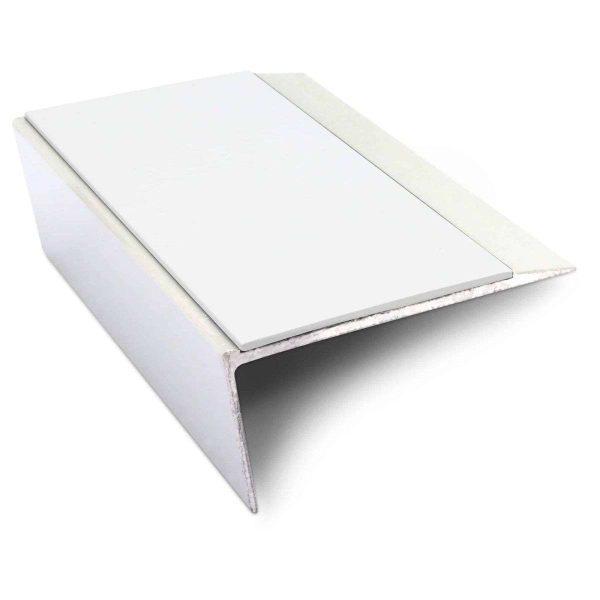 NSL16 66 x 32mm Aluminium Non Slip Stair Nosing Edge Trim With Pvc Insert Rakeback - Image 14