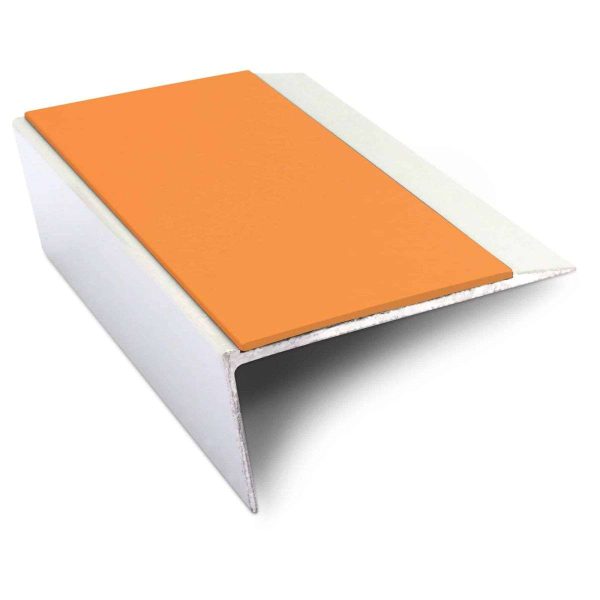 NSL16 66 x 32mm Aluminium Non Slip Stair Nosing Edge Trim With Pvc Insert Rakeback - Image 13