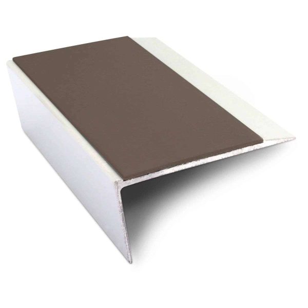 NSL16 66 x 32mm Aluminium Non Slip Stair Nosing Edge Trim With Pvc Insert Rakeback - Image 5