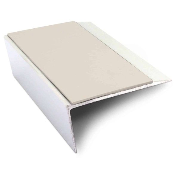 NSL16 66 x 32mm Aluminium Non Slip Stair Nosing Edge Trim With Pvc Insert Rakeback - Image 6