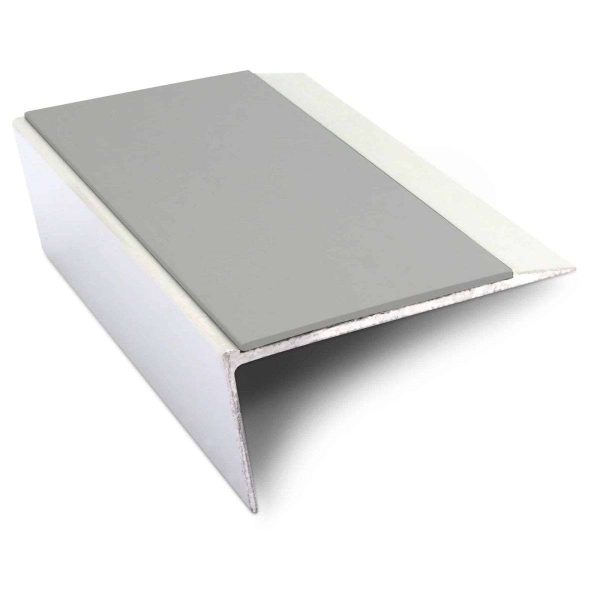 NSL16 66 x 32mm Aluminium Non Slip Stair Nosing Edge Trim With Pvc Insert Rakeback - Image 8