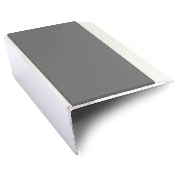 NSL16 66 x 32mm Aluminium Non Slip Stair Nosing Edge Trim With Pvc Insert Rakeback - Image 10