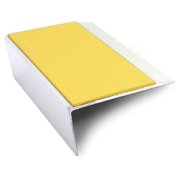 NSL16 66 x 32mm Aluminium Non Slip Stair Nosing Edge Trim With Pvc Insert Rakeback - Image 15