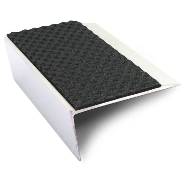 NSL16 Tredsafe 66 x 32mm Aluminium Non Slip Stair Nosing Edge Trim With Pvc Insert - Image 3