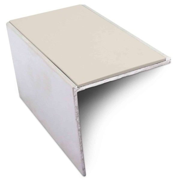 NSL19 56 x 55mm DDA Compliant Aluminium Non Slip Stair Nosing Edge Trim With Pvc Insert - Image 6