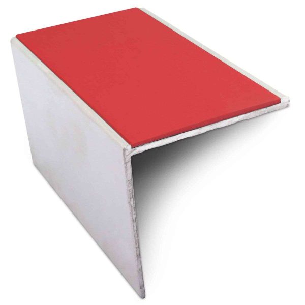 NSL19 56 x 55mm DDA Compliant Aluminium Non Slip Stair Nosing Edge Trim With Pvc Insert - Image 11