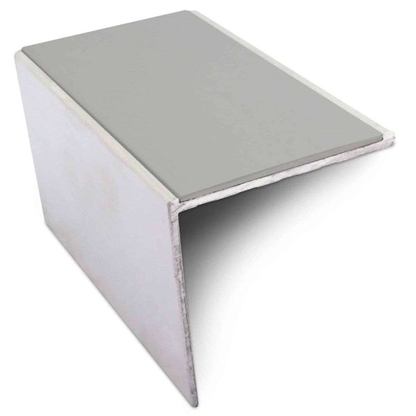 NSL19 56 x 55mm DDA Compliant Aluminium Non Slip Stair Nosing Edge Trim With Pvc Insert - Image 8