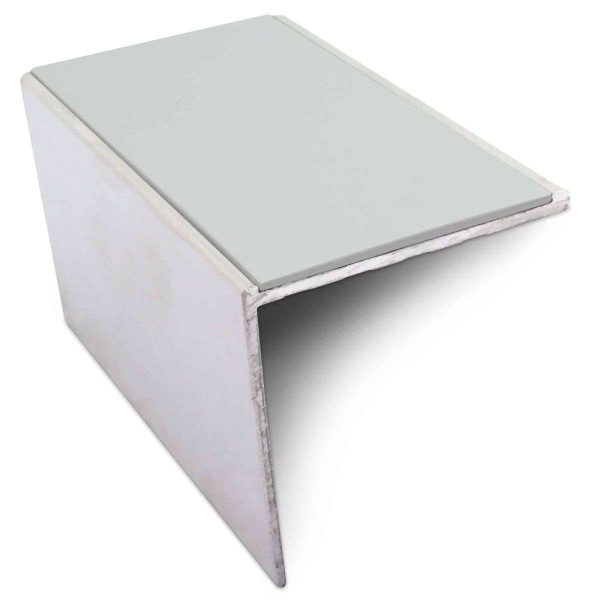 NSL19 56 x 55mm DDA Compliant Aluminium Non Slip Stair Nosing Edge Trim With Pvc Insert - Image 9