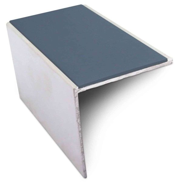 NSL19 56 x 55mm DDA Compliant Aluminium Non Slip Stair Nosing Edge Trim With Pvc Insert - Image 7