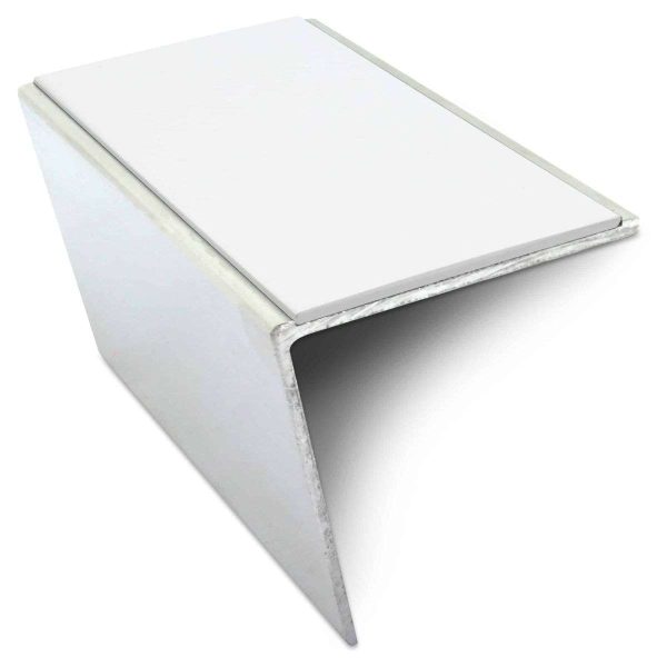 NSL20 57 x 55mm DDA Compliant Aluminium Non Slip Stair Nosing Edge Trim With Pvc Insert - Image 14