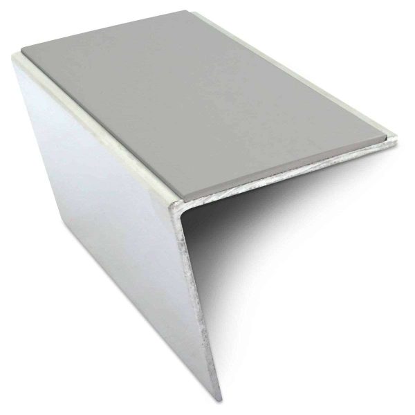 NSL20 57 x 55mm DDA Compliant Aluminium Non Slip Stair Nosing Edge Trim With Pvc Insert - Image 8