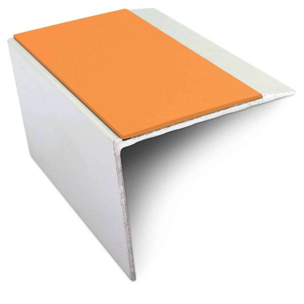 NSL21 67 x 55mm DDA Compliant Aluminium Non Slip Stair Nosing Edge Trim With Pvc Insert - Image 14