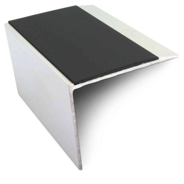 NSL21 67 x 55mm DDA Compliant Aluminium Non Slip Stair Nosing Edge Trim With Pvc Insert - Image 5