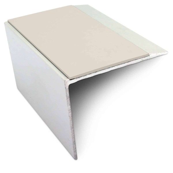 NSL21 67 x 55mm DDA Compliant Aluminium Non Slip Stair Nosing Edge Trim With Pvc Insert - Image 7