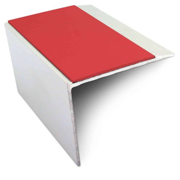 NSL21 67 x 55mm DDA Compliant Aluminium Non Slip Stair Nosing Edge Trim With Pvc Insert - Image 12