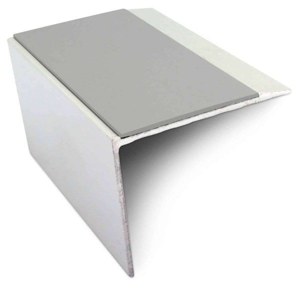 NSL21 67 x 55mm DDA Compliant Aluminium Non Slip Stair Nosing Edge Trim With Pvc Insert - Image 9