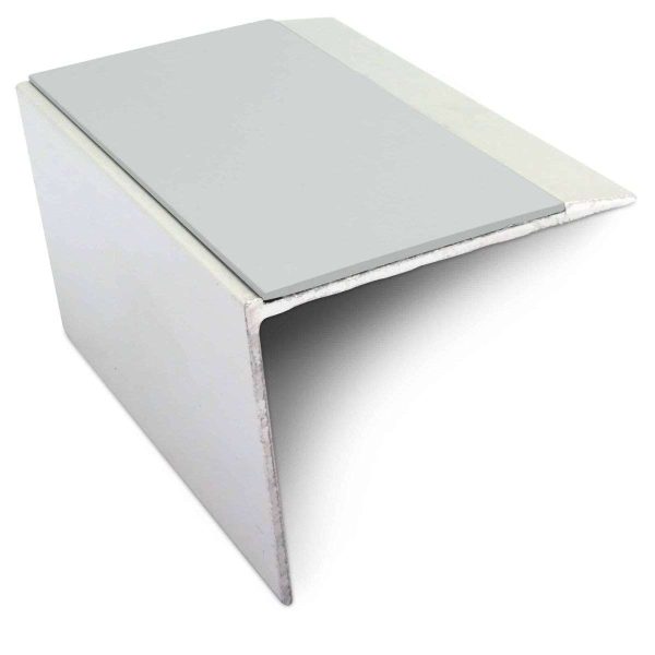 NSL21 67 x 55mm DDA Compliant Aluminium Non Slip Stair Nosing Edge Trim With Pvc Insert - Image 10