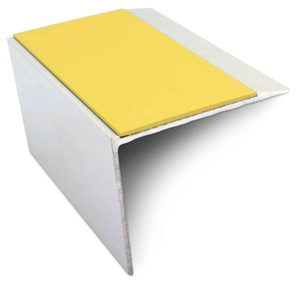 NSL21 67 x 55mm DDA Compliant Aluminium Non Slip Stair Nosing Edge Trim With Pvc Insert - Image 16