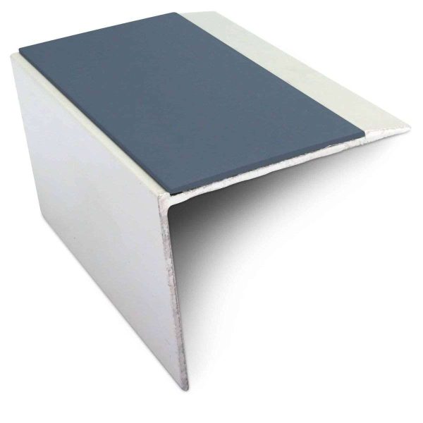 NSL21 67 x 55mm DDA Compliant Aluminium Non Slip Stair Nosing Edge Trim With Pvc Insert - Image 8