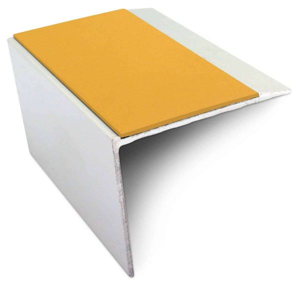 NSL21 67 x 55mm DDA Compliant Aluminium Non Slip Stair Nosing Edge Trim With Pvc Insert - Image 13