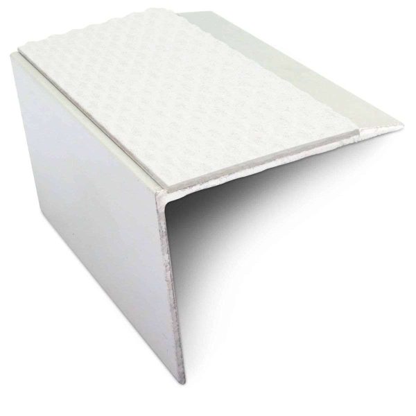 NSL21 Tredsafe 67 x 55mm DDA Compliant Aluminium Non Slip Stair Nosing Edge Trim With Pvc Insert - Image 5