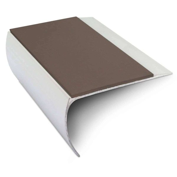 NSL25 69 x 40mm Aluminium Non Slip Stair Nosing Edge Trim With Pvc Insert - Image 5