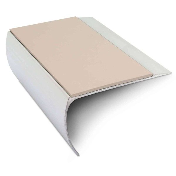 NSL25 69 x 40mm Aluminium Non Slip Stair Nosing Edge Trim With Pvc Insert - Image 3