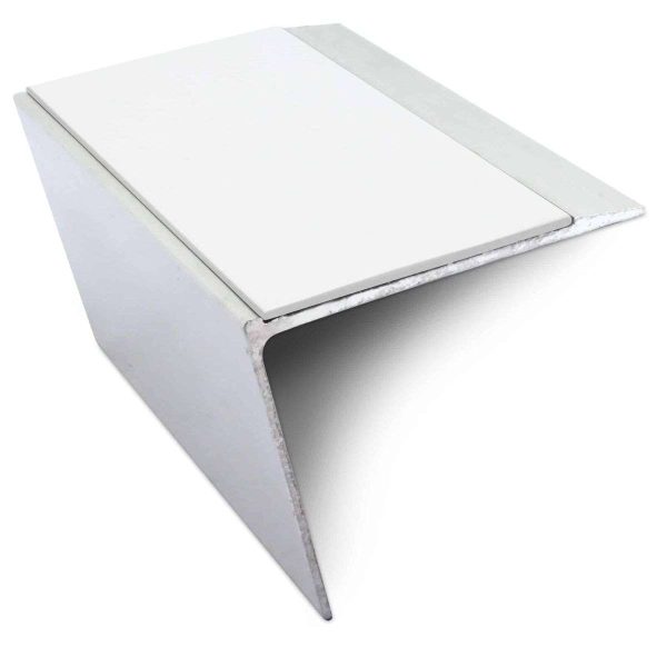 NSL26 67 x 55mm DDA Compliant Aluminium Non Slip Stair Nosing Edge Trim With Pvc Insert - Image 14