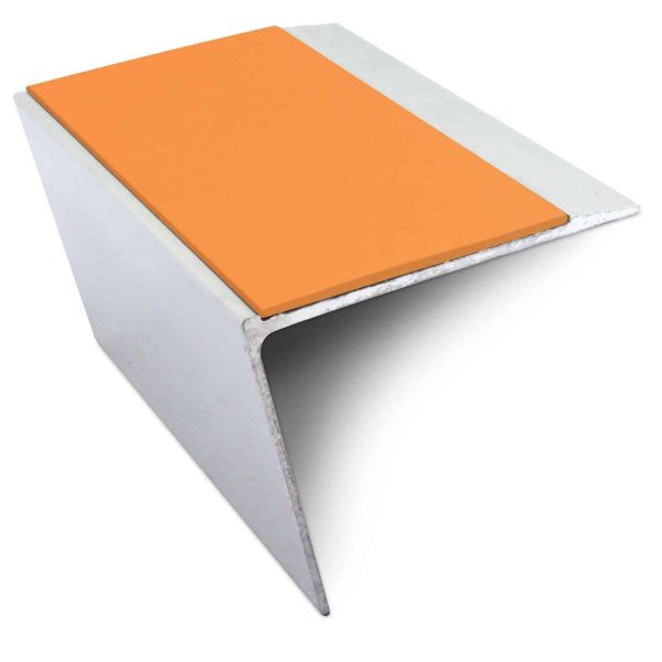 NSL26 67 x 55mm DDA Compliant Aluminium Non Slip Stair Nosing Edge Trim With Pvc Insert - Image 13