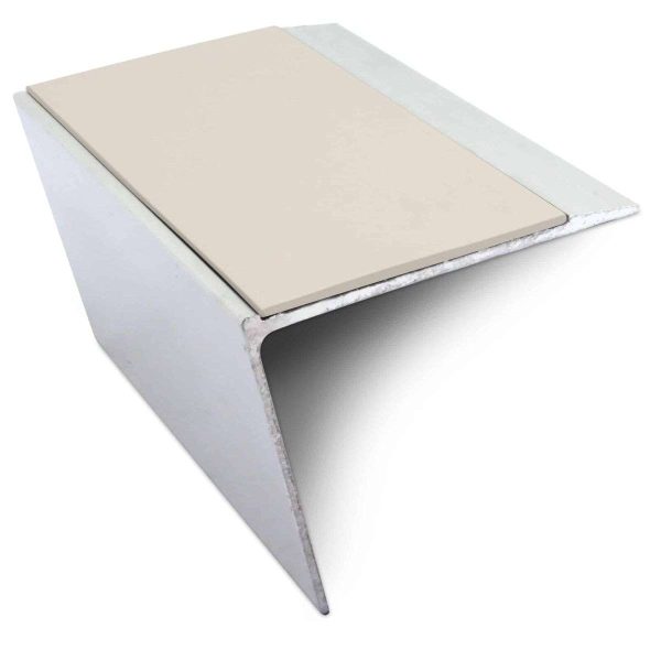 NSL26 67 x 55mm DDA Compliant Aluminium Non Slip Stair Nosing Edge Trim With Pvc Insert - Image 6