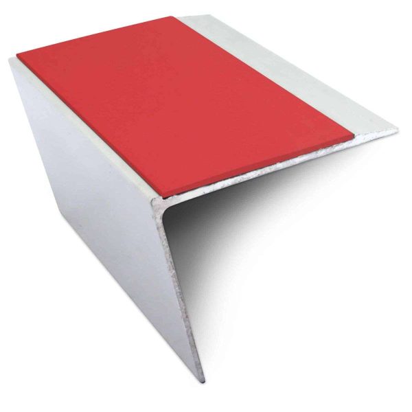 NSL26 67 x 55mm DDA Compliant Aluminium Non Slip Stair Nosing Edge Trim With Pvc Insert - Image 11