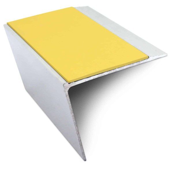 NSL26 67 x 55mm DDA Compliant Aluminium Non Slip Stair Nosing Edge Trim With Pvc Insert - Image 15