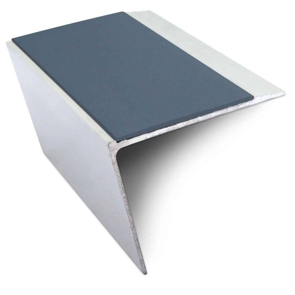 NSL26 67 x 55mm DDA Compliant Aluminium Non Slip Stair Nosing Edge Trim With Pvc Insert - Image 7