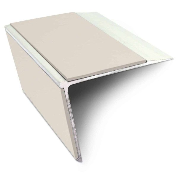 NSL28 75mm x 58mm DDA Compliant Aluminium Non Slip Stair Nosing Edge Trim With Pvc Insert - Image 6