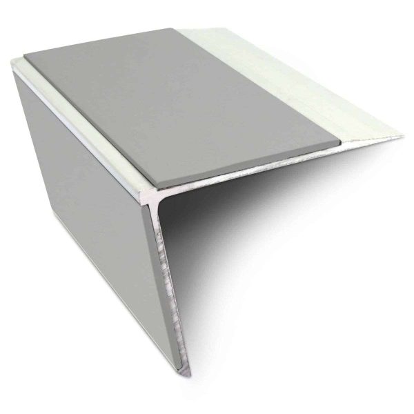 NSL28 75mm x 58mm DDA Compliant Aluminium Non Slip Stair Nosing Edge Trim With Pvc Insert - Image 8