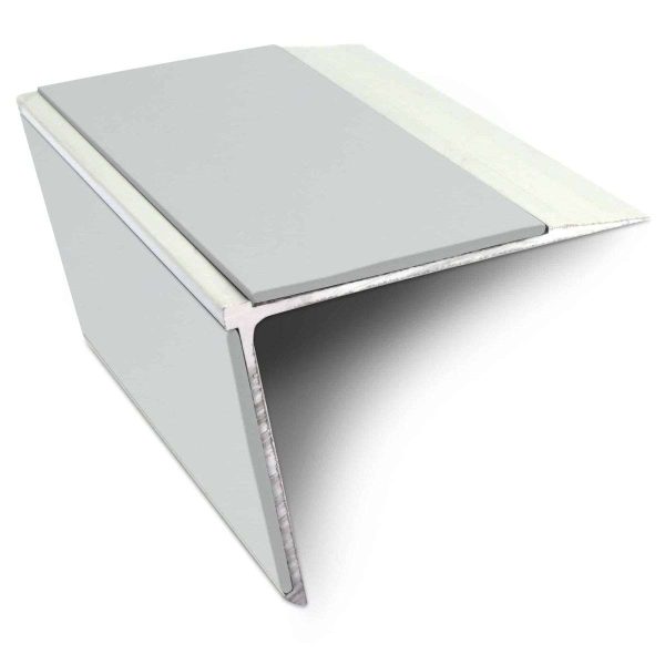 NSL28 75mm x 58mm DDA Compliant Aluminium Non Slip Stair Nosing Edge Trim With Pvc Insert - Image 9