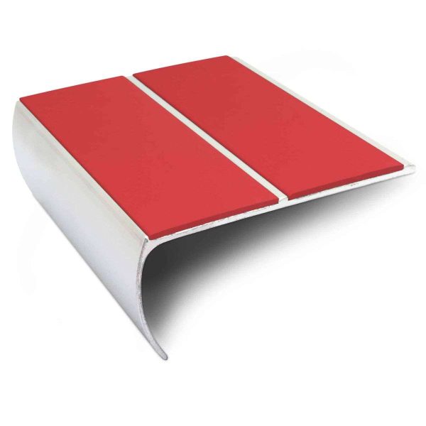 NSL29 87 x 40mm Aluminium Non Slip Stair Nosing Edge Trim With PVC Insert - Image 11