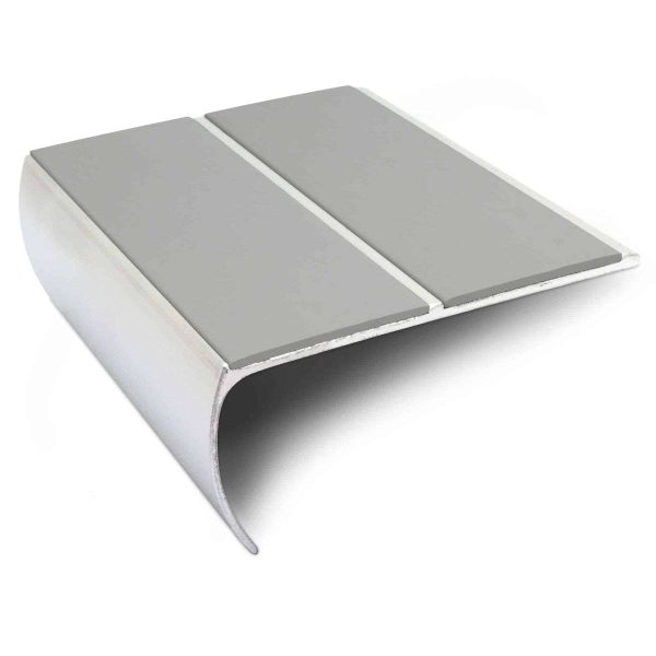 NSL29 87 x 40mm Aluminium Non Slip Stair Nosing Edge Trim With PVC Insert - Image 8