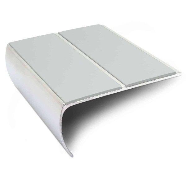 NSL29 87 x 40mm Aluminium Non Slip Stair Nosing Edge Trim With PVC Insert - Image 9