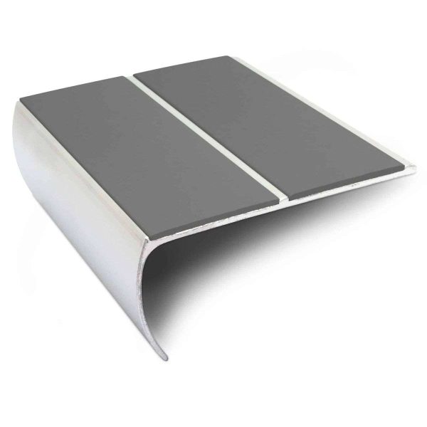 NSL29 87 x 40mm Aluminium Non Slip Stair Nosing Edge Trim With PVC Insert - Image 10