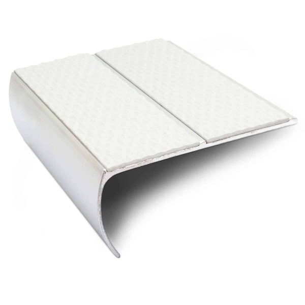 NSL29 Tredsafe 87 x 40mm Aluminium Non Slip Stair Nosing Edge Trim With PVC Insert - Image 5