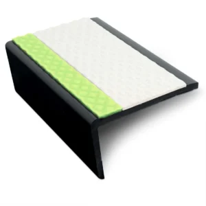ASP - 62.5 x 35mm Tredsafe Non Slip Aluminator® Slimline PVC Stair Nosing