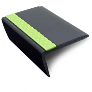 ASR - 63 x 35mm Aluminator® Slimline PVC Non Slip Stair Nosing