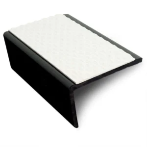 NSP - 56 x 32.5mm Slimline Hard Nose PVC Tredsafe Non Slip Stair Nosing