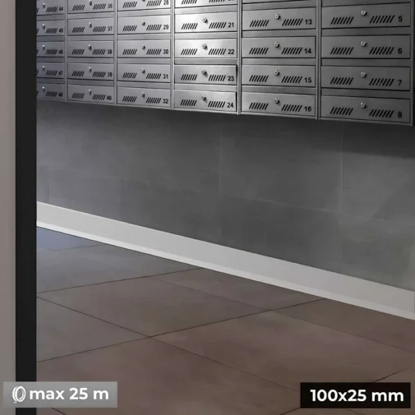 Premium Flexible PVC Skirting Board 100x25mm 810-L100 - Image 4