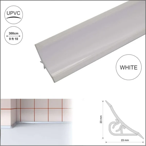 Worktop Profile Strip Splashback Edging Trim Kitchen Seal - Image 3