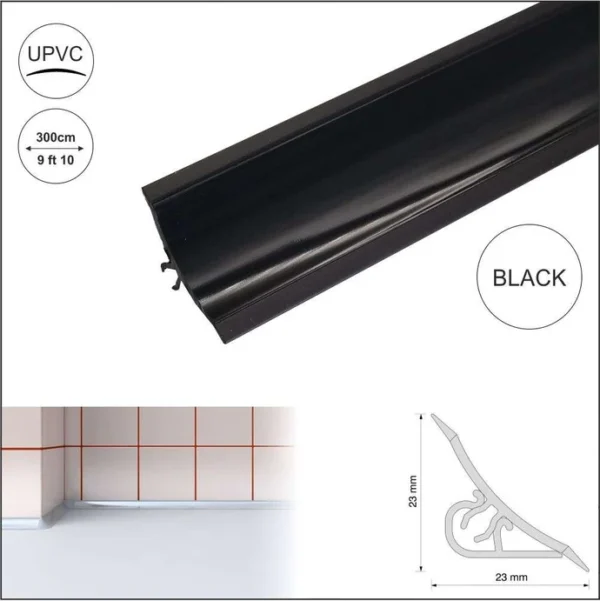 Worktop Profile Strip Splashback Edging Trim Kitchen Seal - Image 7